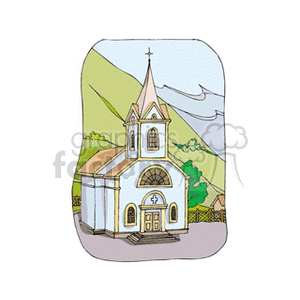small Church clipart. Royalty-free image # 164315