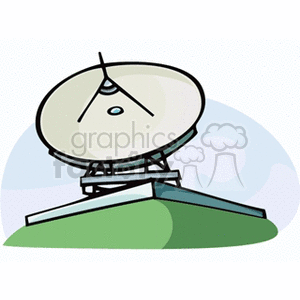 dish satellite radar satellites antenna antennas  data antenna3.gif Clip Art Science 