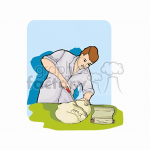   science scientists scientist cutting  boffin5.gif Clip Art Science 