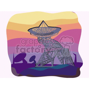 radiotelescope121 clipart. Commercial use image # 165464