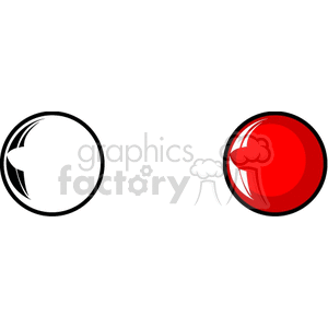   button buttons  BIM0291.gif Clip Art Signs Symbols vinyl-ready vinyl vector red