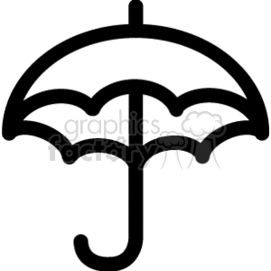   umbrella umbrellas  PIM0198.gif Clip Art Signs-Symbols 