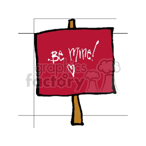   sign signs be mine valentines  bemine.gif Clip Art Signs-Symbols 