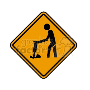   sign signs street construction road work  UNDERCONSTRUCTION02.gif Clip Art Signs-Symbols Road Signs 