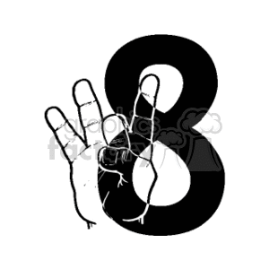 asl8 clipart. Commercial use image # 167549