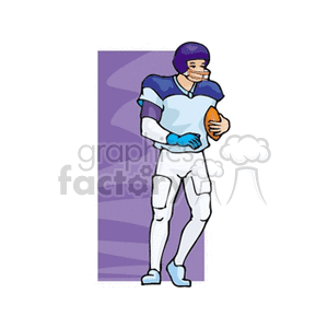   football footballs sports player players  booter2.gif Clip Art Sports Football 