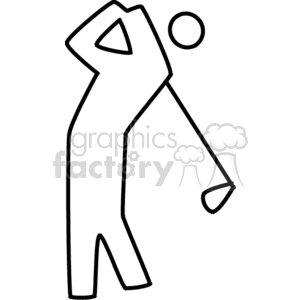 golf706 clipart. Commercial use image # 169158
