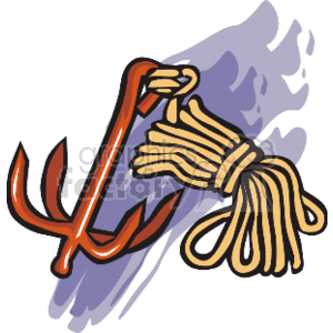 grappling hook clipart. Commercial use image # 169355