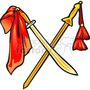swords001 clipart. Royalty-free image # 169441