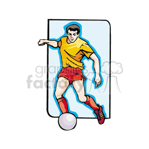   soccer ball balls player players  soccer17.gif Clip Art Sports Soccer 