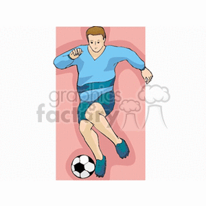   soccer ball balls player players  soccer6121.gif Clip Art Sports Soccer 