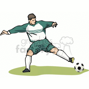 soccerplayer10 clipart. Commercial use image # 169751