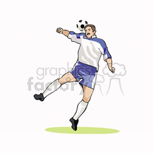   soccer ball balls player players  soccerplayer13.gif Clip Art Sports Soccer 