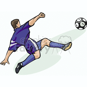soccerplayer17 clipart. Commercial use image # 169763