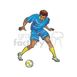 soccerplayer5 clipart. Royalty-free image # 169769