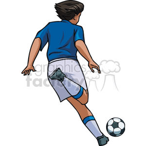   girl girls teenager soccer player players ball balls kick sports sport  Soccer006c.gif Clip Art Sports Soccer 