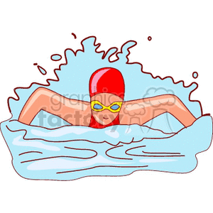 swimmer700 clipart. Royalty-free image # 169906