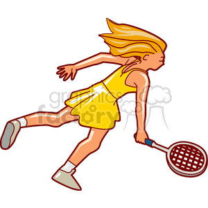 tennis202 clipart. Commercial use image # 170001