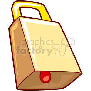 cow bell clipart. Royalty-free image # 170447