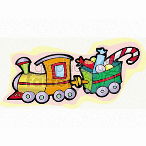toytrain clipart. Royalty-free image # 171556