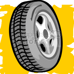 car tire clipart. Royalty-free image # 172266