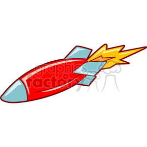   bomb bombs weapon weapons rocket rockets missle missles  rocket201.gif Clip Art Weapons 