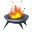 firepit clipart. Commercial use icon # 175630