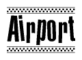 Airport Nametag