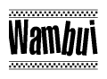 Wambui