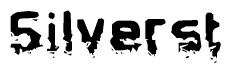 The image contains the word Silverst in a stylized font with a static looking effect at the bottom of the words