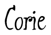Corie clipart. Commercial use image # 356495