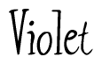 Violet clipart. Royalty-free image # 367695