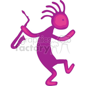 kokopelli-008 clipart. Commercial use image # 369953