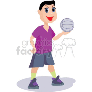 volleyball008 clipart. Royalty-free image # 370058