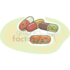 pills001 clipart. Commercial use image # 370108
