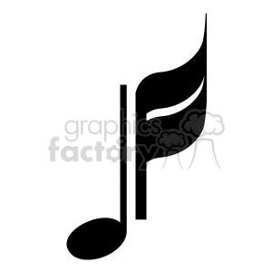 black and white notes clipart. Royalty-free image # 371363