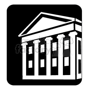 black white building clipart. Royalty-free image # 371589