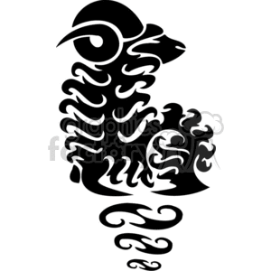 clipart - Aries symbol.