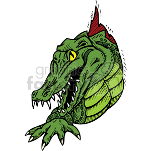 alligator clipart. Royalty-free icon # 373378