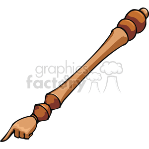 Hand pointer clipart. Royalty-free image # 144370