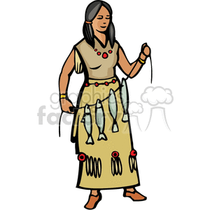 indians 4162007-238 clipart. Royalty-free image # 374258