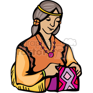 indians 4162007-246 clipart. Commercial use image # 374278