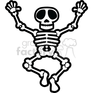 Skeleton clipart. Commercial use image # 374435