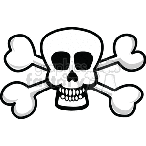Skull clipart. Commercial use image # 374485