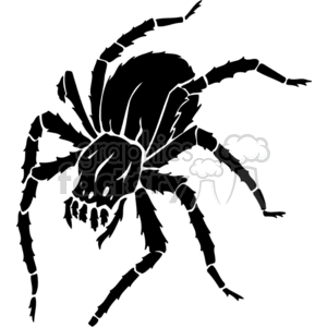 large spider clipart. Commercial use image # 374535