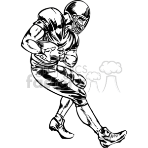 Football players clipart. Royalty-free image # 374624