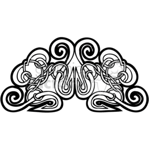 celtic design 0097w clipart. Royalty-free image # 376584