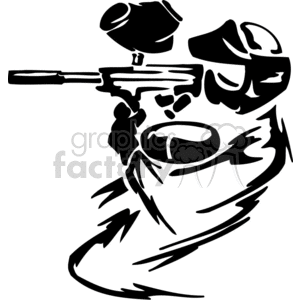 Paintballers clipart. Royalty-free image # 377610