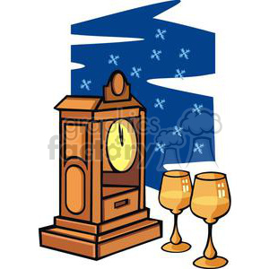 new years eve clipart. Commercial use image # 145237