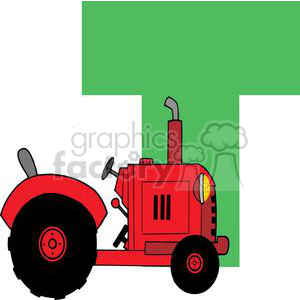 2764-Funny-Cartoon-Alphabet-T clipart. Royalty-free image # 380370